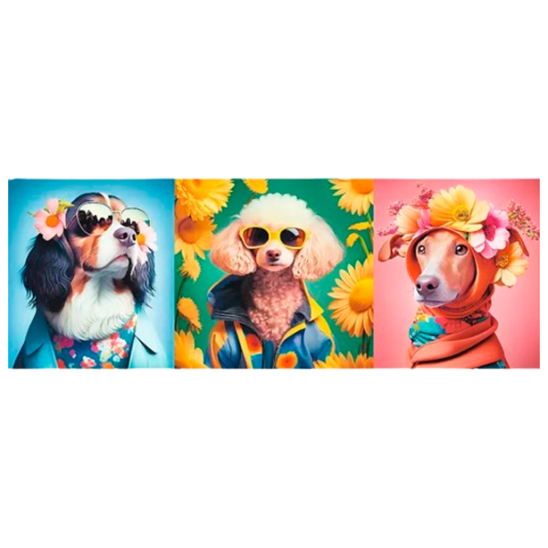 Puzzle Trefl Dog Fashion Week (29517) Количество деталей: 500, Рекомендуемый возраст: 9+ photo 2