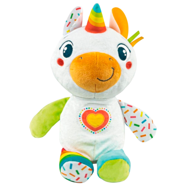 Мягкая игрушка Clementoni Animals My Little Unicorn 17846 Белый 3+ photo 1