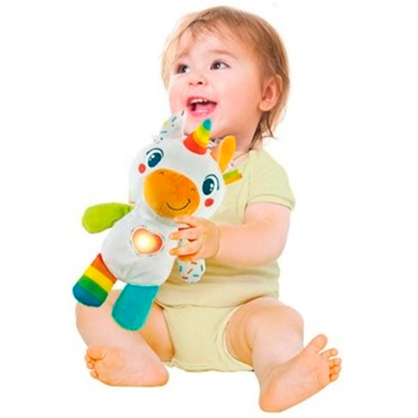 Мягкая игрушка Clementoni Animals My Little Unicorn 17846 Белый 3+ photo 3