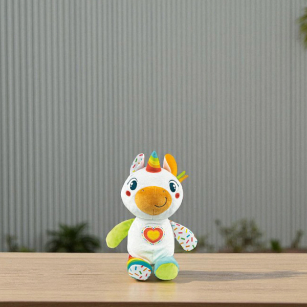 Мягкая игрушка Clementoni Animals My Little Unicorn 17846 Белый 3+ photo 4