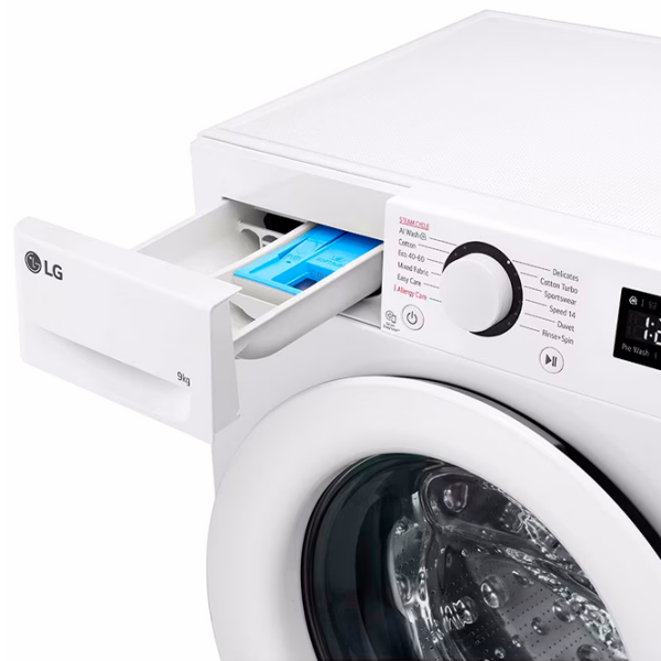 Стиральная машина LG F2WR509SWW Белый 9 кг, 1200 об/мин, A photo 4