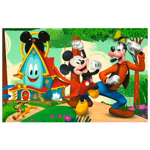 Puzzle Trefl Mickey Mouse (41012) Количество деталей: 24, Рекомендуемый возраст: 9+ photo 1