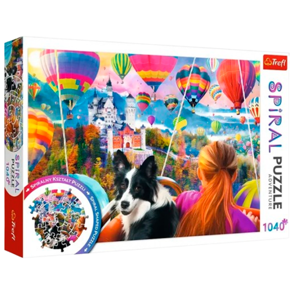 Puzzle Trefl Spiral Puzzles (40018) Количество деталей: 1040, Рекомендуемый возраст: 9+ photo 1