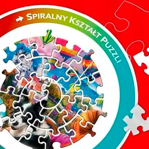 Puzzle Trefl Spiral Puzzles (40018) Количество деталей: 1040, Рекомендуемый возраст: 9+ photo 2