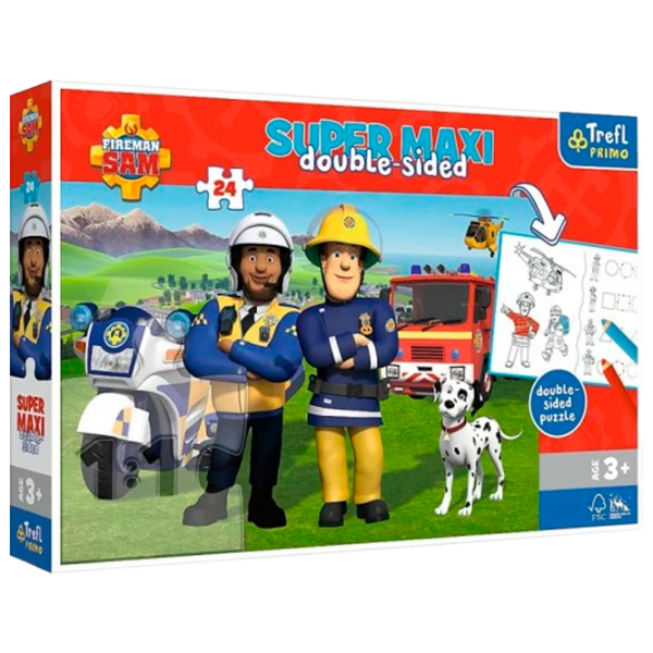 Puzzle Trefl Super Maxi (41015) Количество деталей: 24, Рекомендуемый возраст: 9+ photo 3