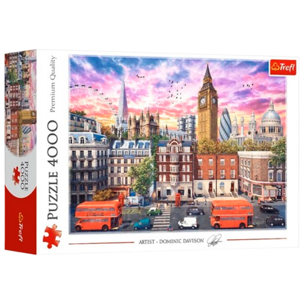 Puzzle Trefl Around London (45010) Количество деталей: 4000, Рекомендуемый возраст: 10+ photo 1