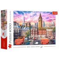 Puzzle Trefl Around London (45010) Количество деталей: 4000, Рекомендуемый возраст: 10+