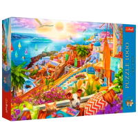 Puzzle Trefl Santorini (10842) Количество деталей: 1000, Рекомендуемый возраст: 10+