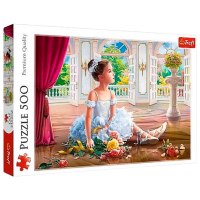 Puzzle Trefl Little ballerina (37351) Количество деталей: 500, Рекомендуемый возраст: 10+