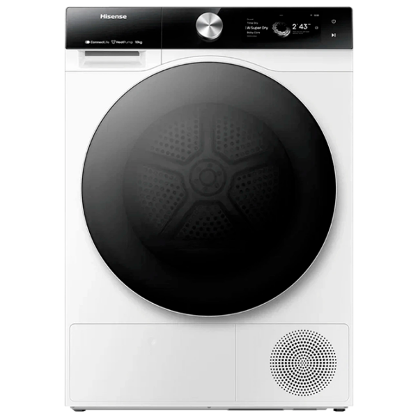 Mașină de uscat rufe Hisense DH7S107BW White 10 kg, A+++ photo 1
