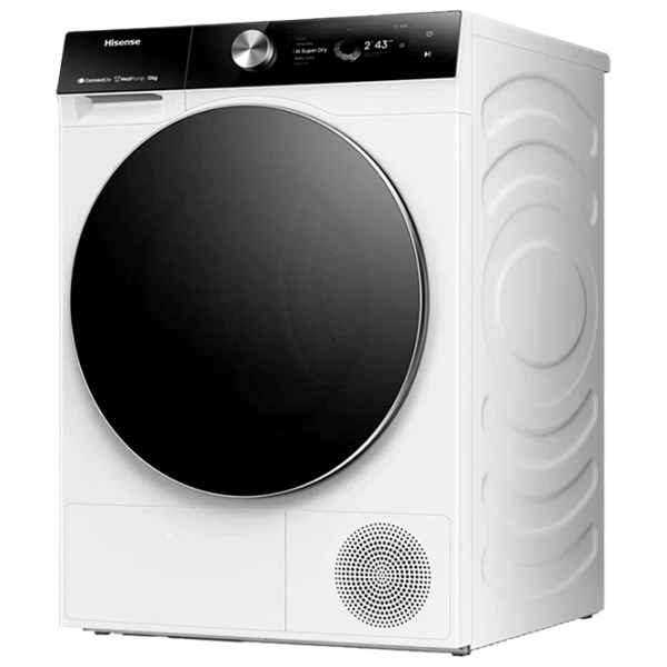 Mașină de uscat rufe Hisense DH7S107BW White 10 kg, A+++ photo 2