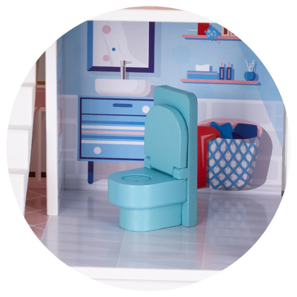 Căsuță pentru păpuși Chipolino DIWH02408631 model  3+ photo 5