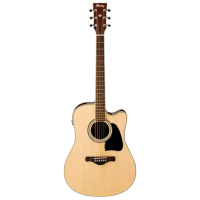 Chitară electro-acustică Ibanez AW100CE Natural Dreadnought, 4/4