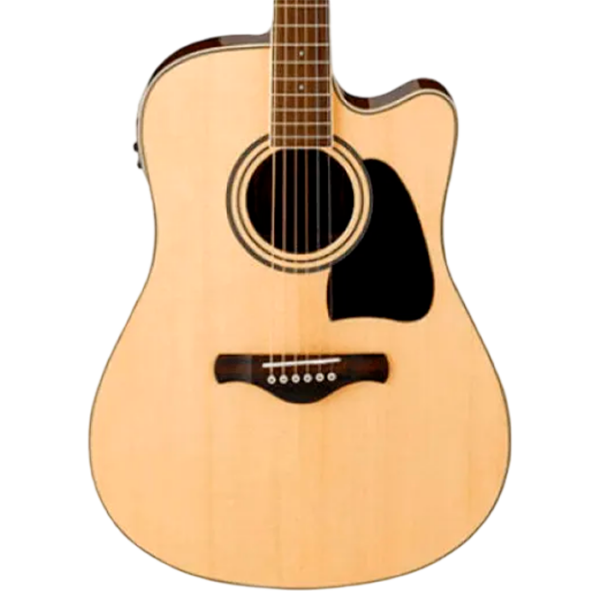 Chitară electro-acustică Ibanez AW100CE Natural Dreadnought, 4/4 photo 2
