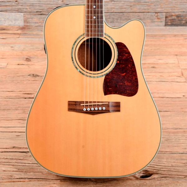 Chitară electro-acustică Ibanez AW100CE Natural Dreadnought, 4/4 photo 6
