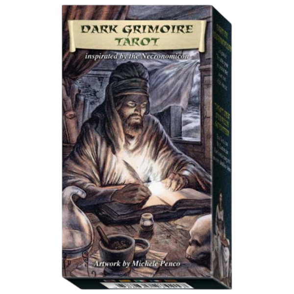 Joc de masă Scarabeo Dark Grimoire Tarot Cărți de tarot, 18+