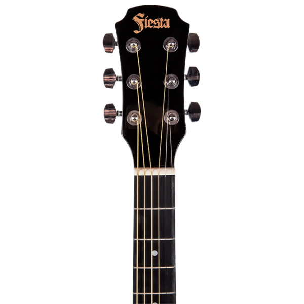 Chitară acustică Aria Fiesta Clasica 4/4 FST-300 Black Dreadnought, 4/4 photo 4
