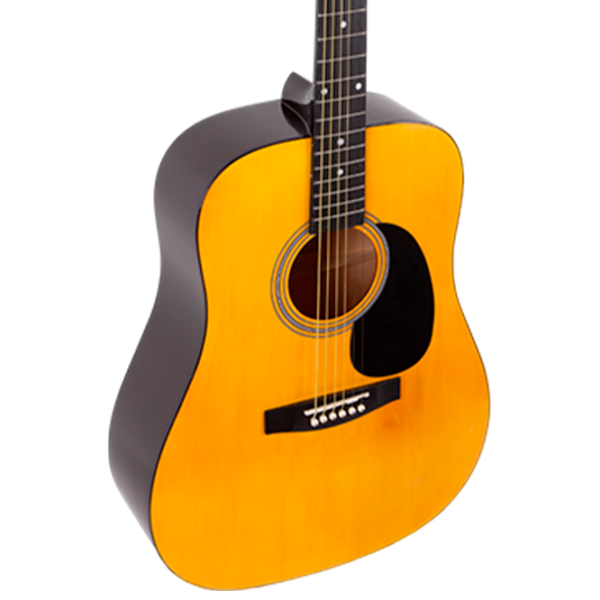 Chitară acustică Aria Fiesta Clasica 4/4 FST-300 Natural Dreadnought, 4/4 photo 4