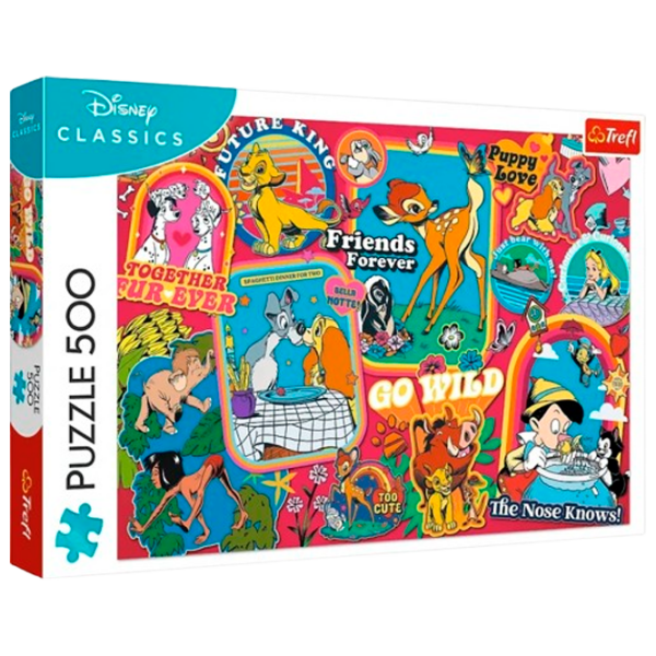 Puzzle Trefl Over the years (37465) Количество деталей: 500, Рекомендуемый возраст: 10+ photo 1