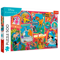 Puzzle Trefl Over the years (37465) Количество деталей: 500, Рекомендуемый возраст: 10+