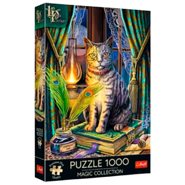 Puzzle Trefl Fire Dragon (10899) Количество деталей: 1000, Рекомендуемый возраст: 9+ photo 1