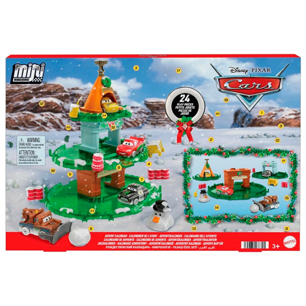 Set de mașini Mattel Calendar de Advent Cars HXT34
Green
Multicolor  photo 3