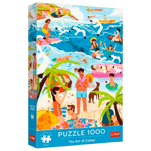 Puzzle Trefl In the warmth of the holiday season (12065) Numărul de piese: 1000, Vârsta recomandată: 9+ photo 1