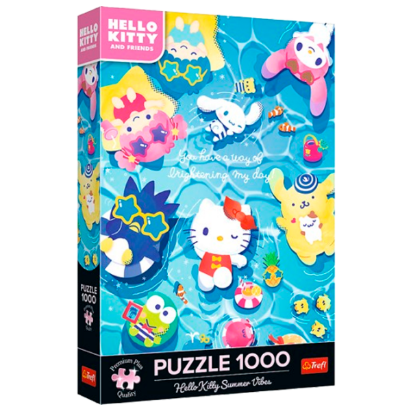 Puzzle Trefl Summer Vibes (12067) Количество деталей: 1000, Рекомендуемый возраст: 9+ photo 1