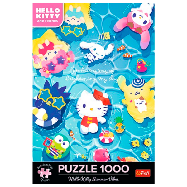 Puzzle Trefl Summer Vibes (12067) Количество деталей: 1000, Рекомендуемый возраст: 9+ photo 3
