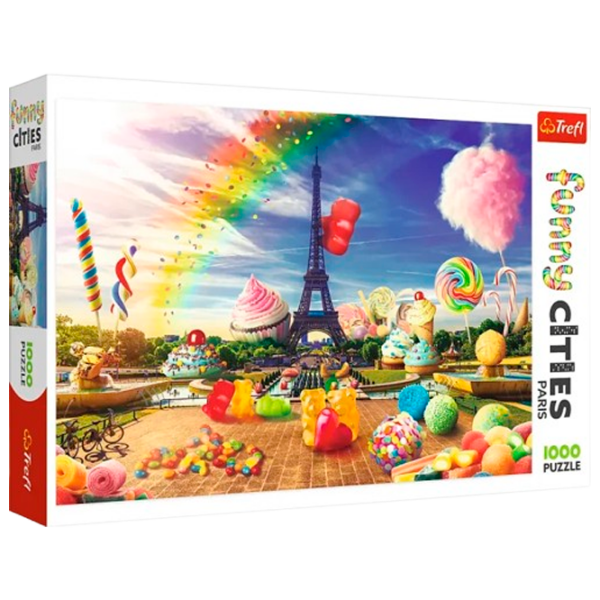 Puzzle Trefl Paris (10597) Количество деталей: 1000, Рекомендуемый возраст: 12+ photo 1