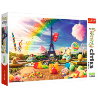 Puzzle Trefl Paris (10597) Количество деталей: 1000, Рекомендуемый возраст: 12+