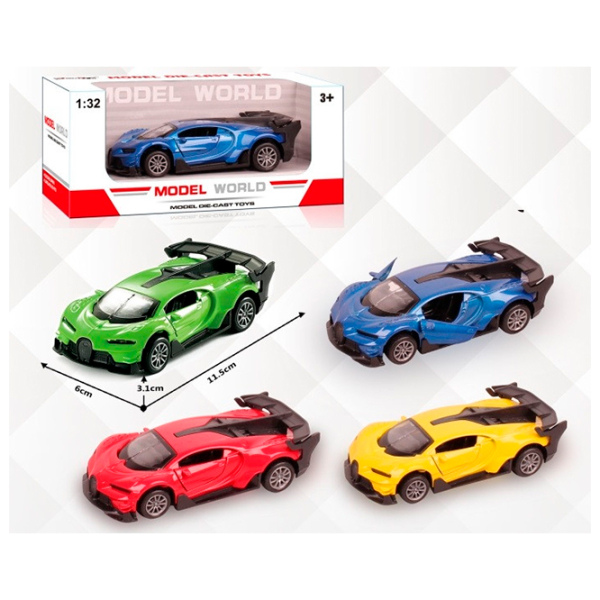 Set de mașini ChiToys Bugatti F1114-1
Gray
Multicolor  photo 6