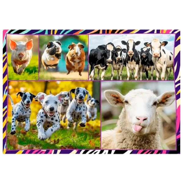 Puzzle Trefl Cute animals (13313) Numărul de piese: 1000, Vârsta recomandată: 6+ photo 5