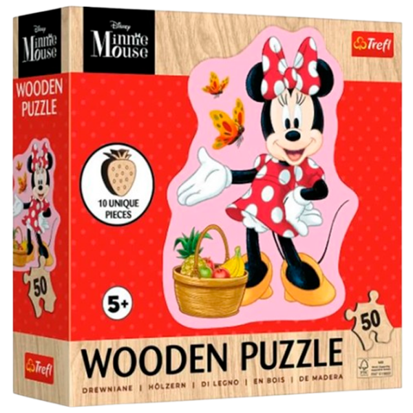 Puzzle Trefl Beautiful Minnie (20279) Numărul de piese: 50, Vârsta recomandată: 4+ photo 1