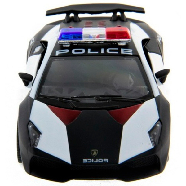 Mașină Kinsmart Lamborghini Sesto Elemento Police KT5359P
Red
Black  photo 2