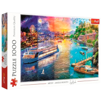 Puzzle Trefl River cruise (10860) Количество деталей: 1000, Рекомендуемый возраст: 9+