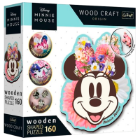 Puzzle Trefl Elegant Minnie Mouse (20193) Количество деталей: 190, Рекомендуемый возраст: 5+