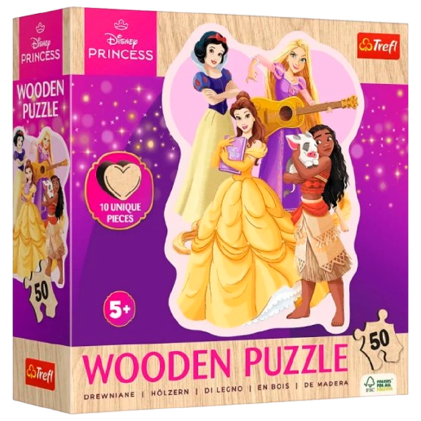 Puzzle Trefl Princess (20257) Количество деталей: 50, Рекомендуемый возраст: 5+ photo 1