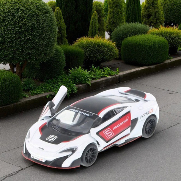 Машинка Kinsmart Mclaren 675LT KT5392F
Red
Белый  photo 5