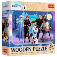 Puzzle Trefl Frozen (20264) Количество деталей: 24, Рекомендуемый возраст: 3+