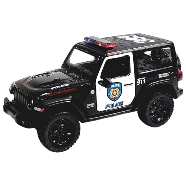 Mașină Kinsmart Jeep Wrangler Police KT5412WP
Red
Black  photo 1