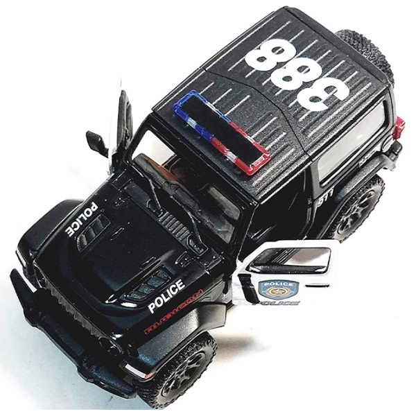 Mașină Kinsmart Jeep Wrangler Police KT5412WP
Red
Black  photo 4