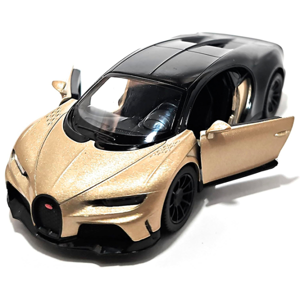Mașină Kinsmart Bugatti Chiron Super Sport KT5423
Auriu
Black  photo 2