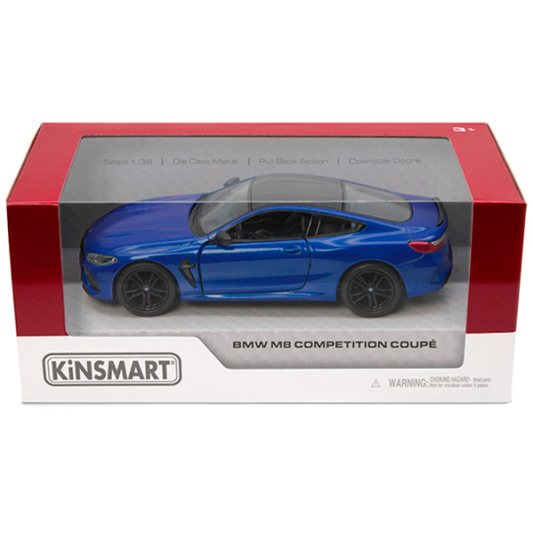 Mașină Kinsmart BMW M8 Competition Coupe KT5425
Black
Black  photo 6