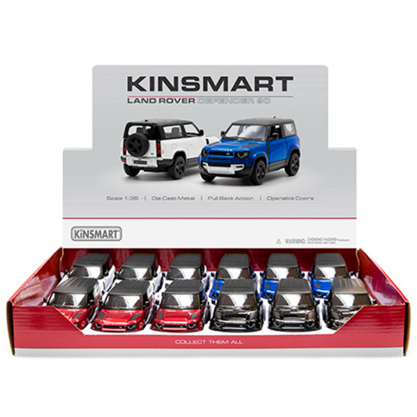 Mașină Kinsmart Land Rover Defender 90 KT5428
Black
Multicolor  photo 6