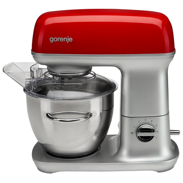 Robot de bucătărie Gorenje MMC1000RLR Red 1000 W, Mecanic, Numărul de viteze: 7 photo 1