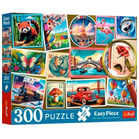 Puzzle Trefl Postage stamps (23100) Количество деталей: 300, Рекомендуемый возраст: 6+