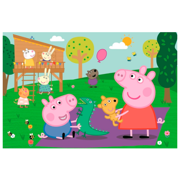 Puzzle Trefl Peppa Pig (50011) Количество деталей: 60, Рекомендуемый возраст: 4+ photo 2