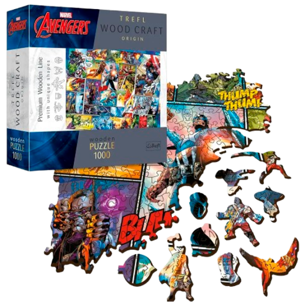 Puzzle Trefl The Comic Universe (20165) Количество деталей: 1000, Рекомендуемый возраст: 9+ photo 2