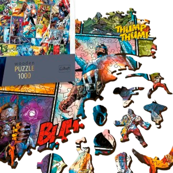 Puzzle Trefl The Comic Universe (20165) Количество деталей: 1000, Рекомендуемый возраст: 9+ photo 5